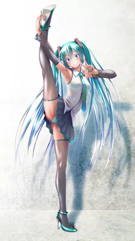 Miku, show off by CurrentlyEatingPies