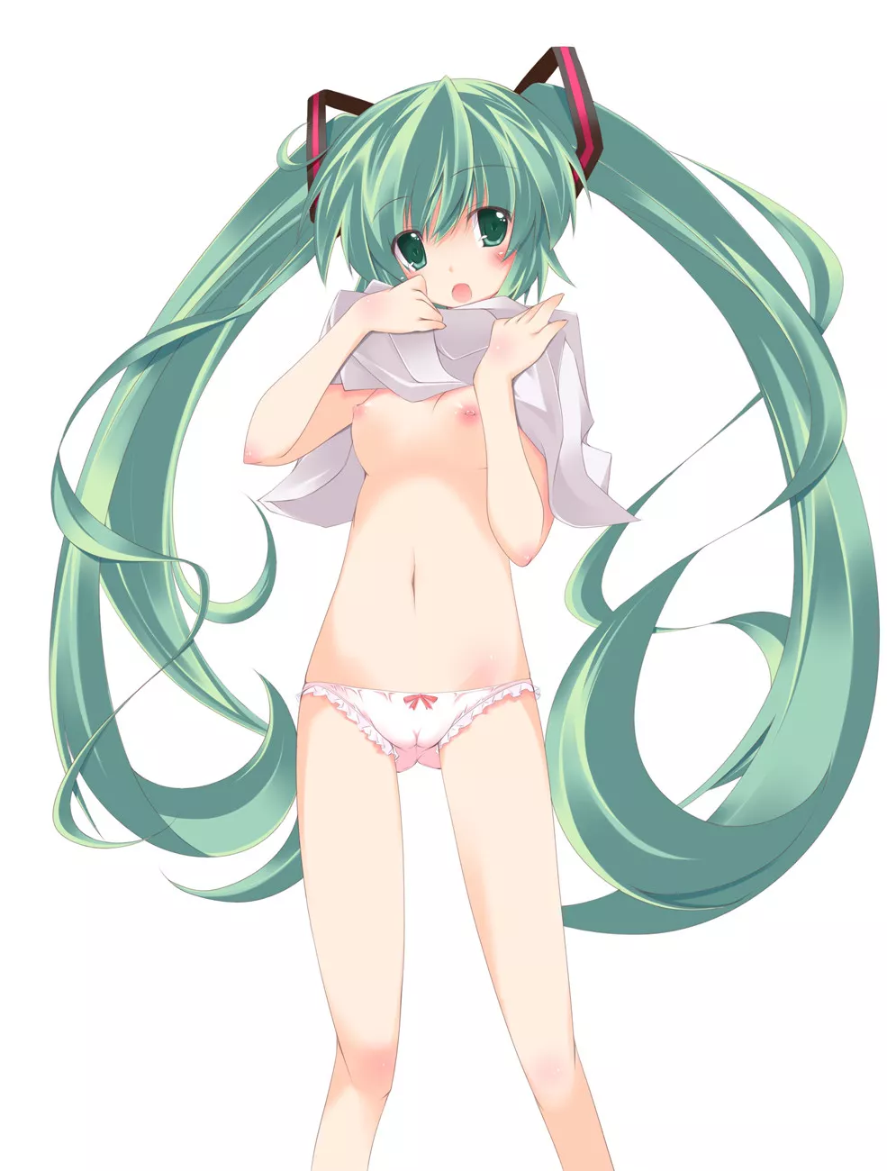 Miku Undressing posted by Super-Lolico