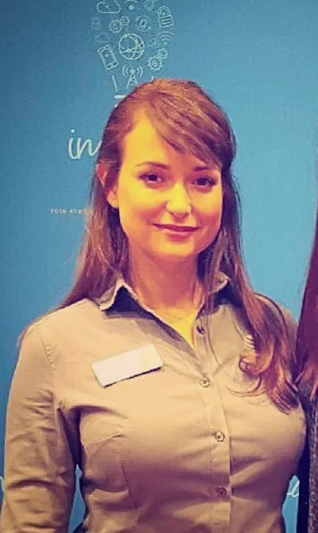 Milana Vayntrub's strained buttons by untilIneedglasses