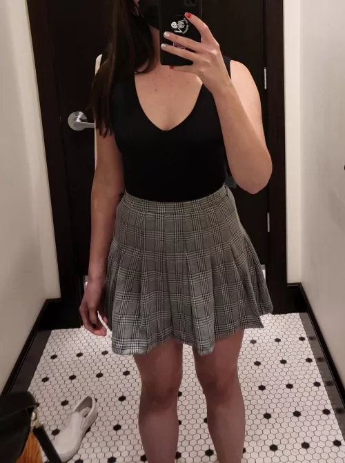 Mild pic, but I love the potential for this skirt by TimidLilyGirl