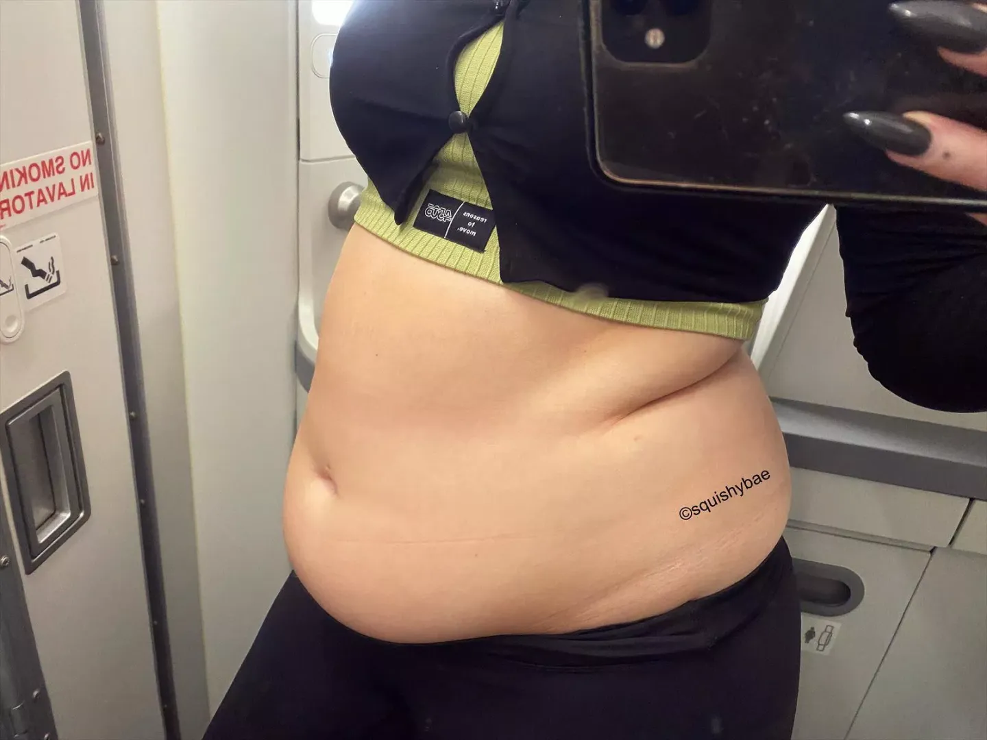 Mile high chub ✈️ posted by squishy_bae