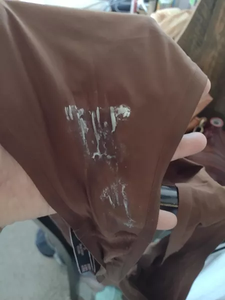 MILF cream in brown silk! What would you do with this? Dm me to claim it for yourself! by JustinAndMeganXO