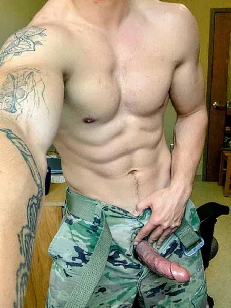 “Military chest and cock” … by neilfromsydney2003