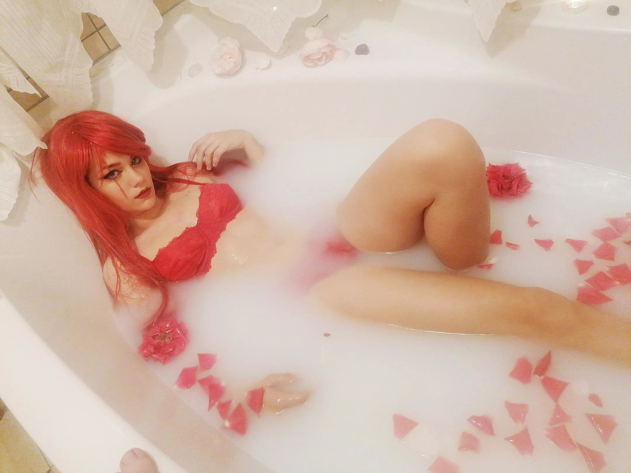 Milk bath Katarina by me! (linky_cosplay) You can find me on Instagram! 🥰 posted by Overall_Fox8685