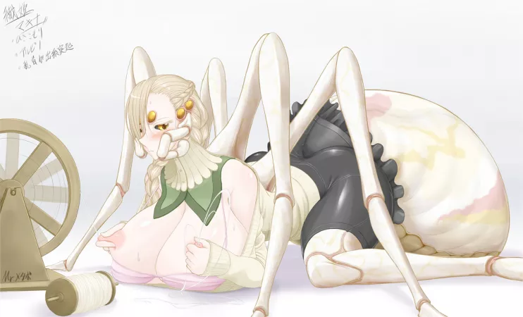 Milky Web? by spiderbutt_