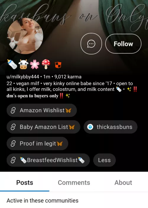 milkybby444 is a scam artist. Don't buy anything. Accepts payment and then blocks you. by NoHablaFucktardo1011