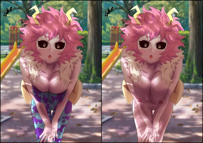 Mina: what you see VS what you wish to see [Suke_illustrator] by AnotherHellCheese
