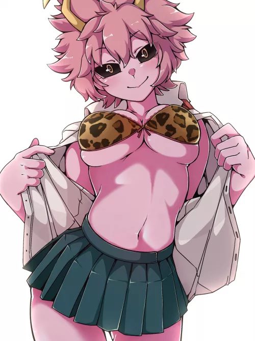 Mina's leopard bra [Gokuu] by AnotherHellCheese