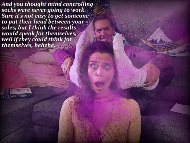 Mind Controlling Socks by OneEyedStranger on Tumblr by BellaTheSisyBimbo