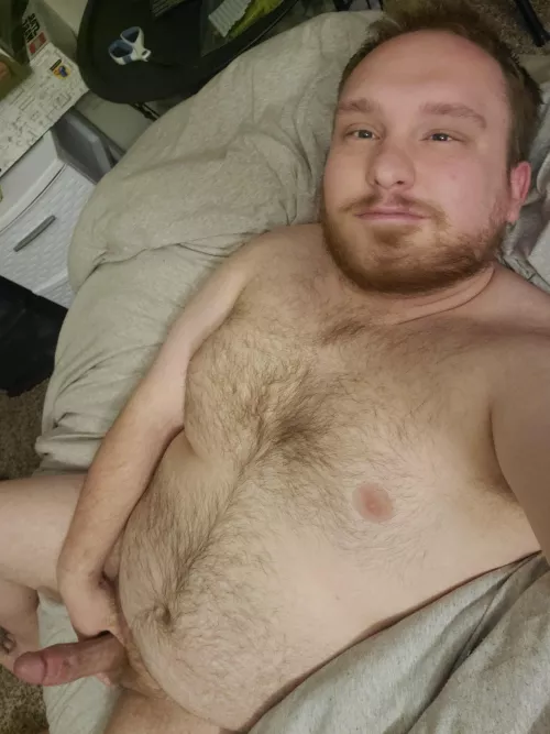 Mind the bedhead, I woke up feeling feisty 😈 by pajamamanrex