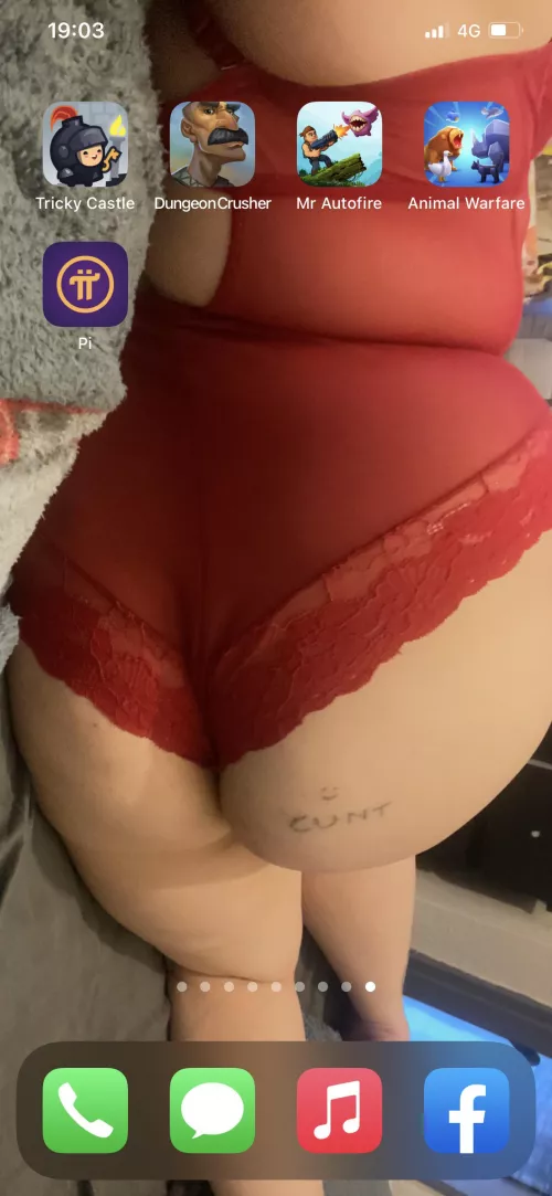 Mind the tat 😅❤️🔥 by GothicGirl2828