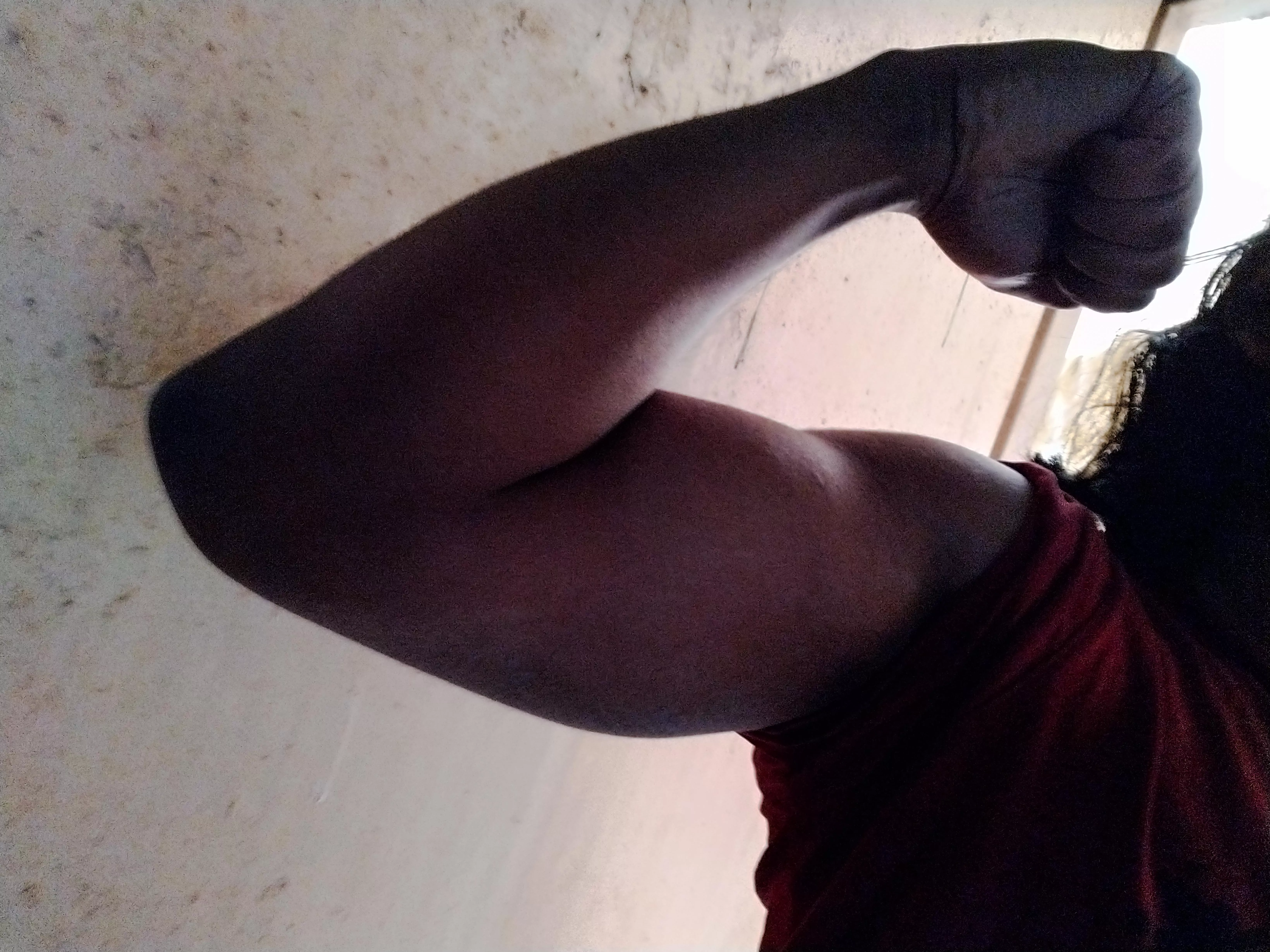 Mine got bulky without veins, will the society accept me😆 posted by Tithang