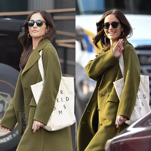 Minka Kelly Out in NYC by LightingUpTheStreets
