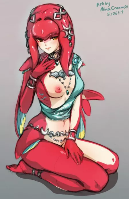 Mipha Tiddy (MinaCream) by fan_of_fanfiction