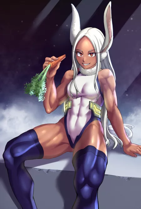 Mirko (@koto54576897) [My Hero Academia] by elee0228