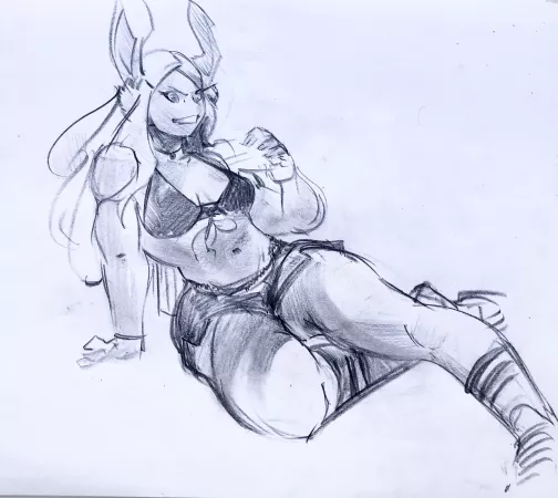 Mirko sketch by me (cksongz) by Cksongz