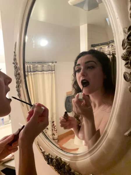 Mirror mirror on the wall... by McFluffy_Butts