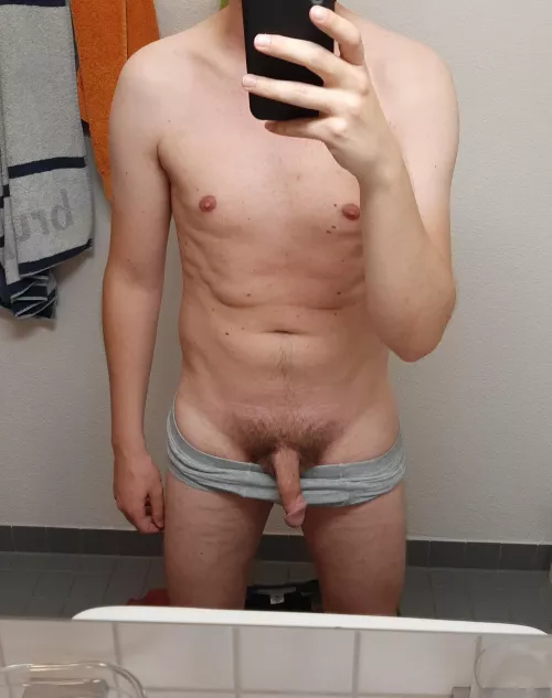 Mirror selfie by TwoRepresentative160