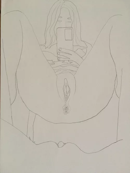 Mirror selfies just hit different, am I right? Kali xx PS. It isn’t a photo of a phone 😜 by KaliCreates