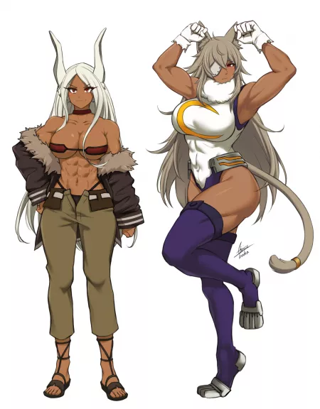Miruko Ghislaine Swap (@AirisuBaka) [My Hero Academia/Mushoku Tensei] by elee0228