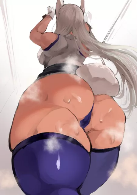 Miruko's massive ass and thighs by NautyNautilus