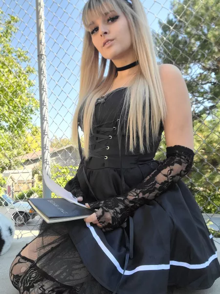 Misa is the best simp don't you think? 🖤🖤 New costumes/cosplays every day of this month🖤🎃 B/g🖤 G/G 🖤 Solo🖤 1on1s🖤 Customs🖤 GFE🖤Fetish friendly 🖤 FREE LINK IN IN COMMENTS by babyjo5