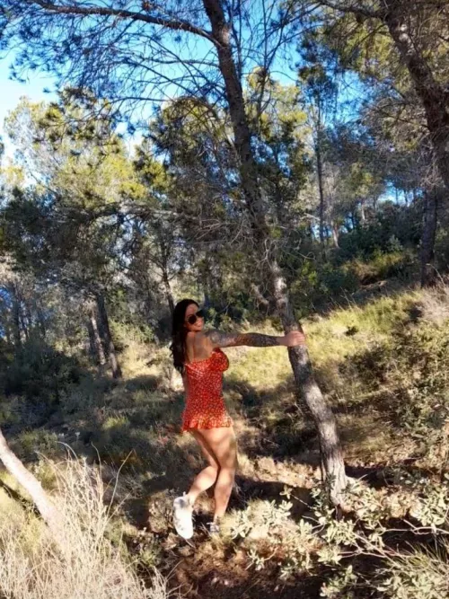 mischief in the woods 😉💦😈 find out what I get up to daily on my mountain hikes in the woods! Can't get enough of the risk! XXX Skype shows 🔞💦😜add me maddison fox https://onlyfans.com/itsmaddifox by itsmeganbrooks