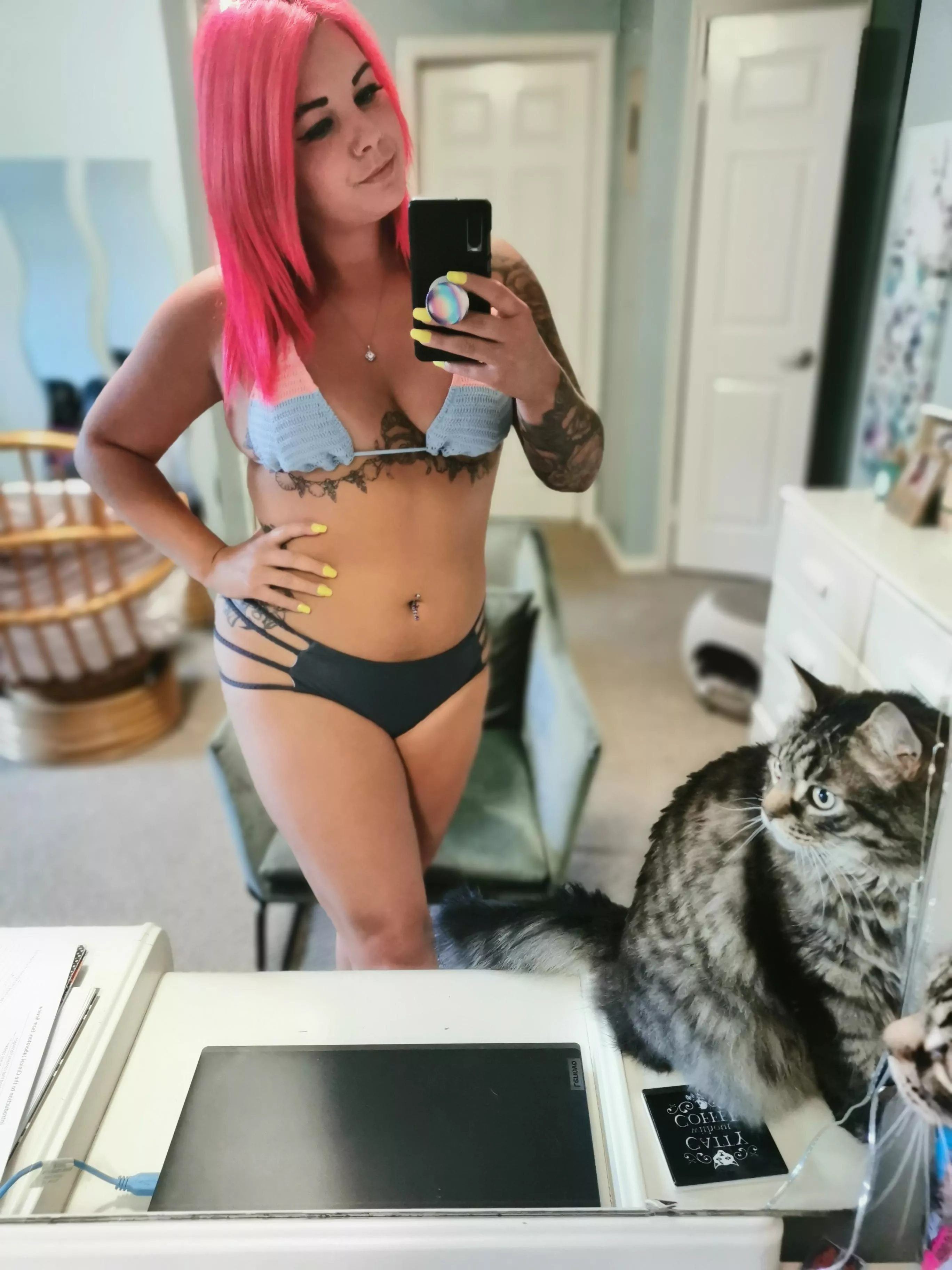 Mismatched but still works 🔥 posted by tattooedtooties