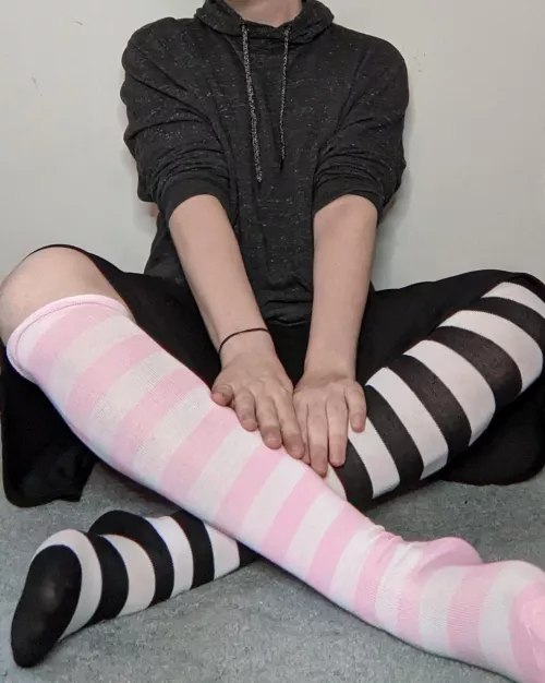 Mismatched thigh highs or matching? by QiQisDeliveryService