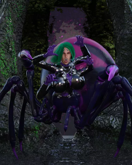 Miss K (updated 3D model) On the Hunt! by isreth