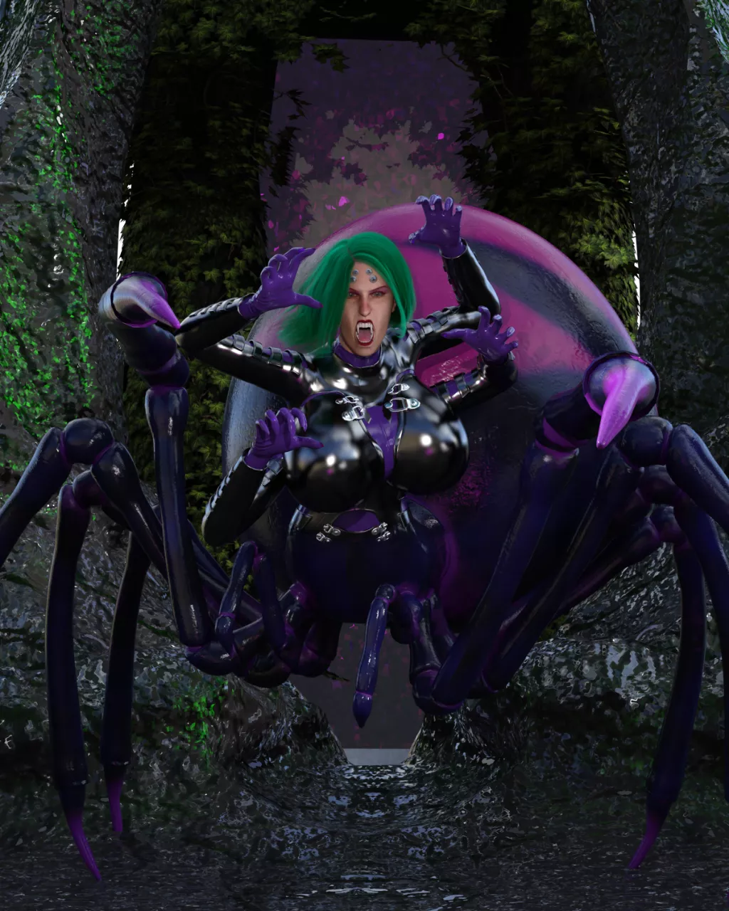 Miss K (updated 3D model) On the Hunt! posted by isreth