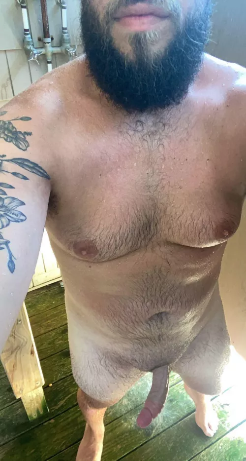 Missing my outdoor shower in this cold weather by ac0186