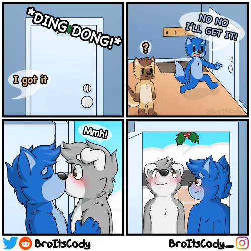 Mistletoe (by me: @broitsCody) by broItsCody