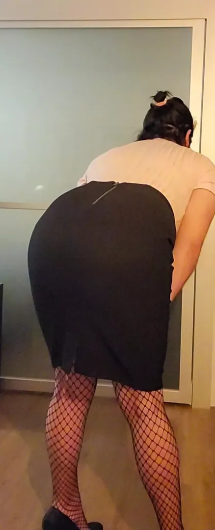 Mistress thinks this outfit is better for me better than a suit. Do you agree? posted by nikolealice13