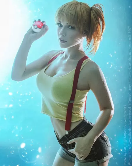 Misty from Pokemon by Irene Meier by rogueralsha