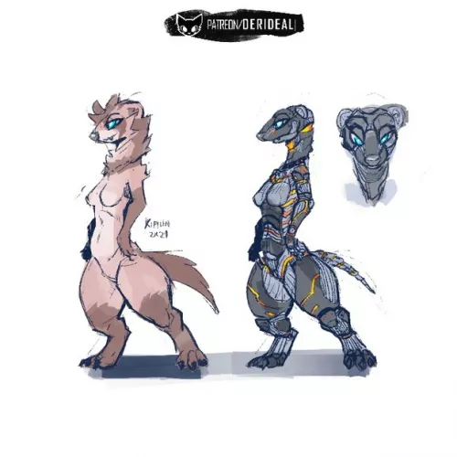 Mix Cyborg - Kiaun by derideal