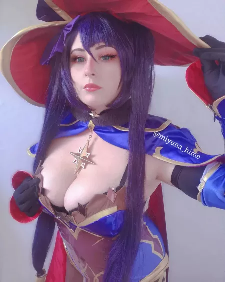 [Miyuna_hime / Mona genshin] how is your day? by miyuna-hime