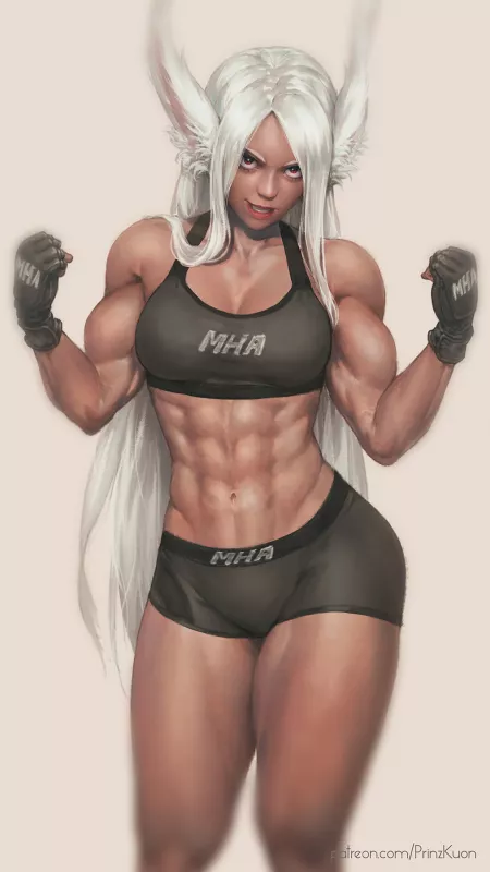 MMA Fighter Miruko by NautyNautilus