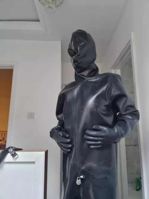 Mmm rubber prison heaven! 😈 by jimbob0702