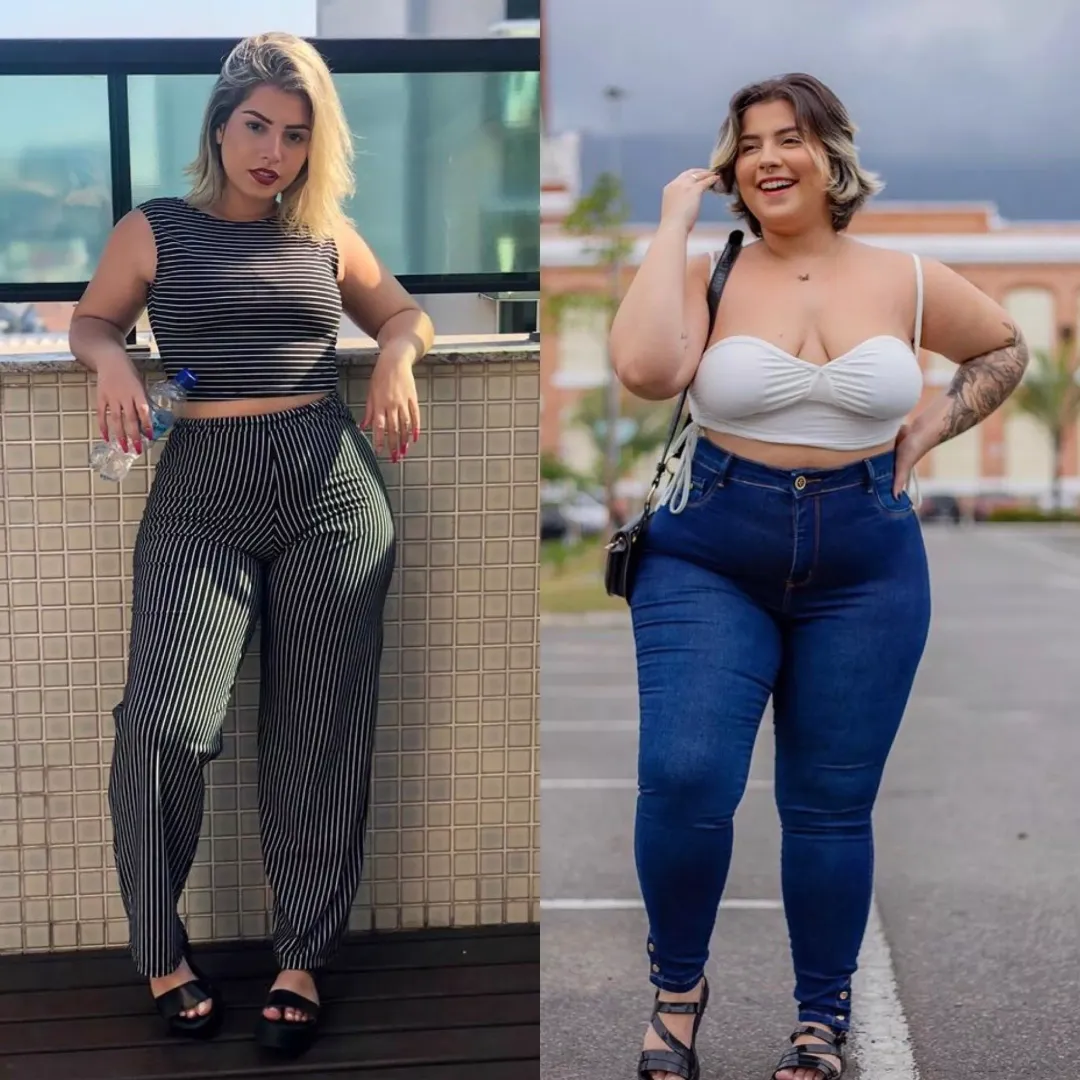 Model decided to go plus-size 😳 posted by wowzer52