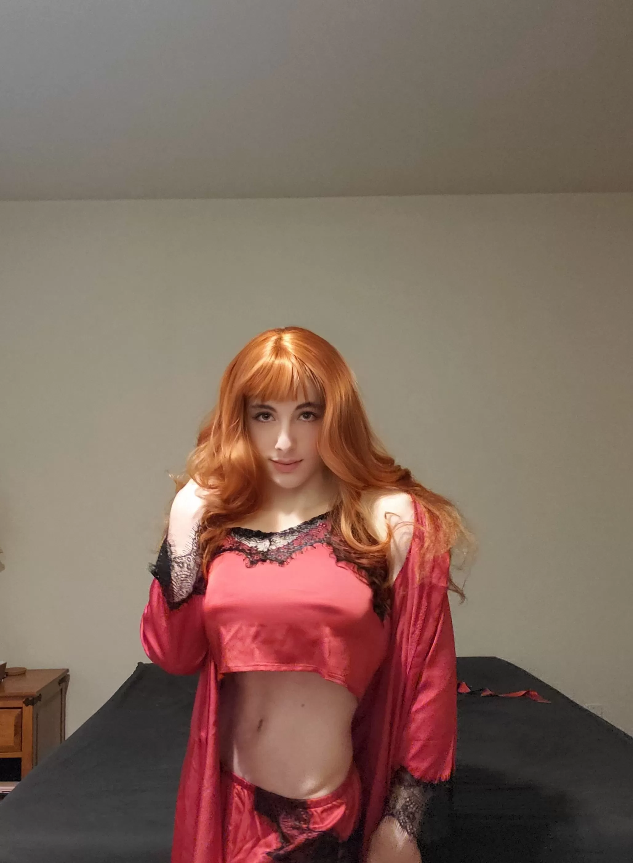 Modeling some lingerie (compliments of a fan) posted by BiscottiNo211