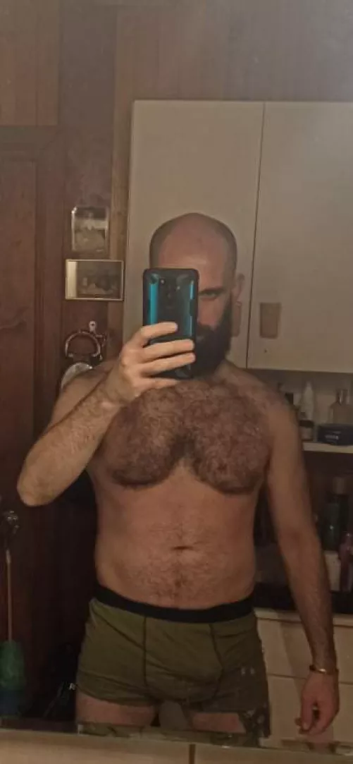 Modestly hiding behind a phone by housplantjoe