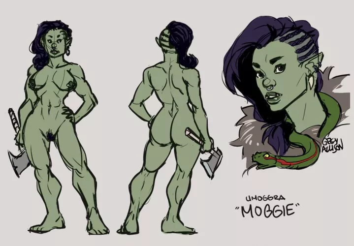 “Moggie” (greyallison) by Nothingmaj0r