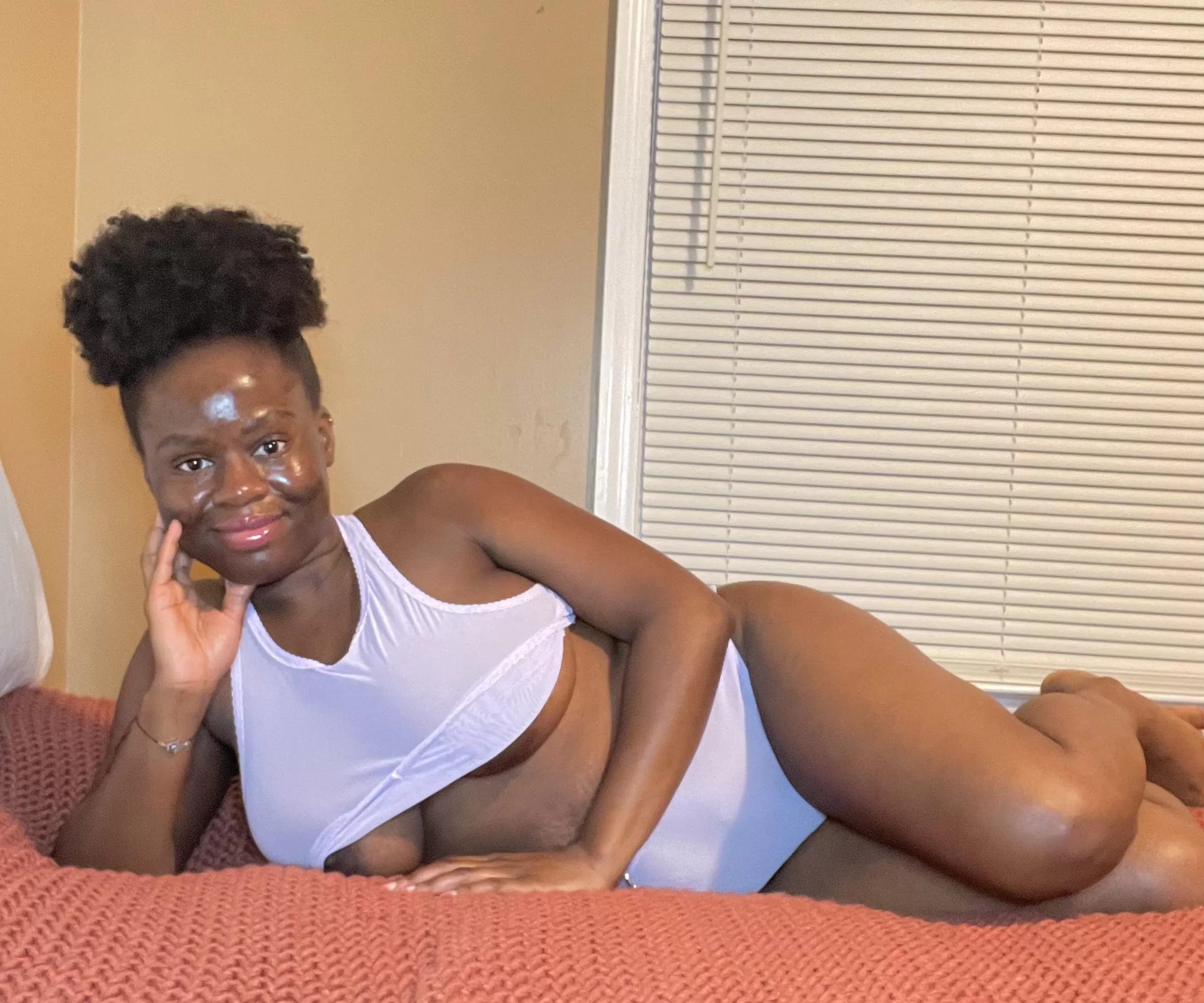 Moisturized skin & soft breasts posted by chakra_kitty