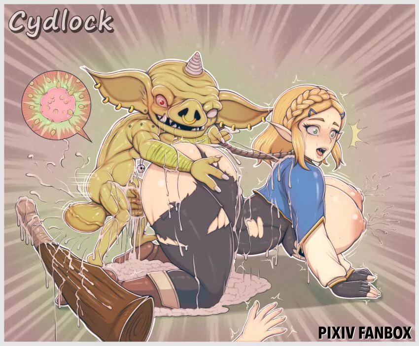 Mokoblin x Zelda [The Legend of Zelda] posted by VenomousPickles