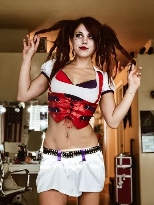 Molly Stewart as Harley Quinn by SugarDaddy8407