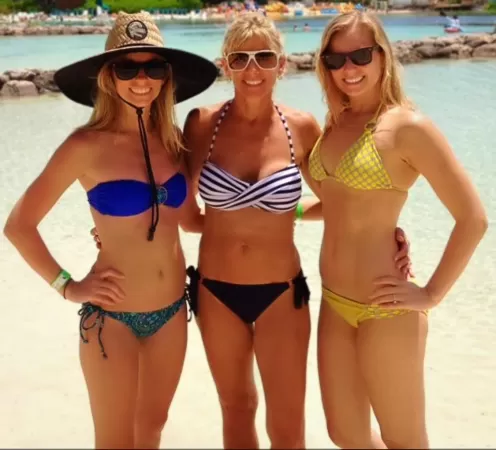 Mom and both her daughters looking amazing in bikinis! by BigWiz87
