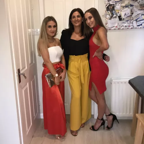 Mom and daughters by edf999