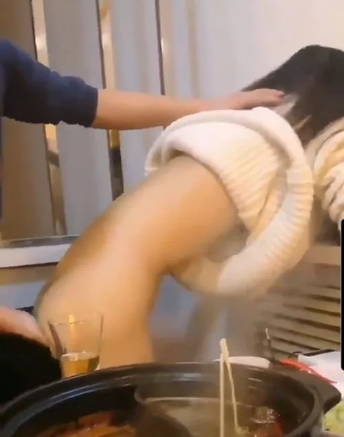 Mom complained the dish was not hot enough but the cook showed her what hot was by Lookandlearn01