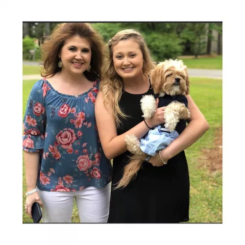 Mom, daughter, & dog 😂 by ganggang89882